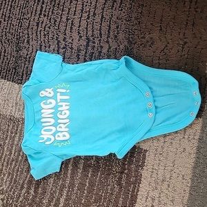 Newborn Baby "Young and Bright" Onsie